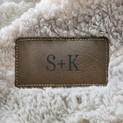 Sherpa Stripe Plush Blanket