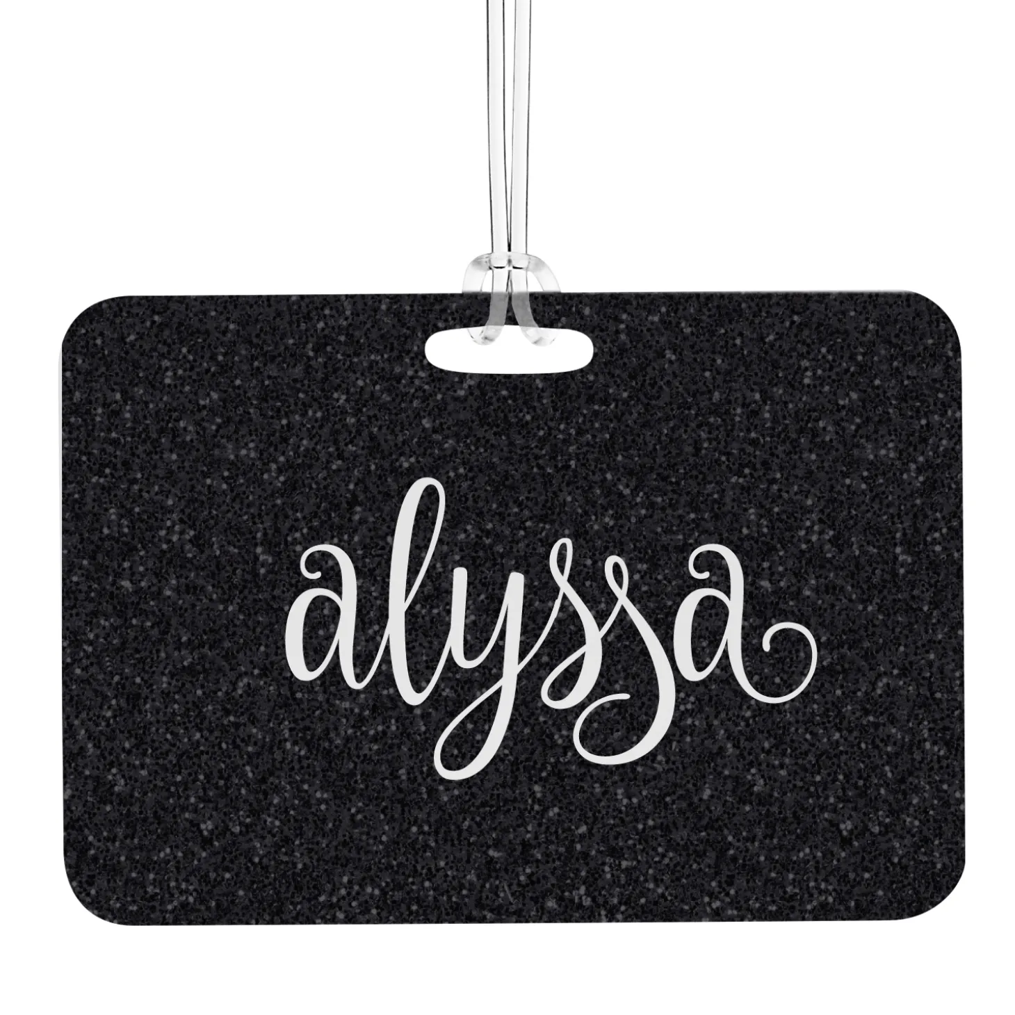 She Sparkles Luggage Tag