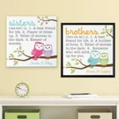 Sibling Meaning Canvas