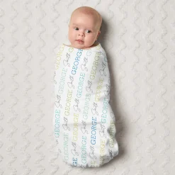 Signature Name Baby Swaddle Blanket