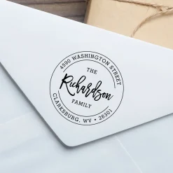 Signature Seal Self-Inking Stamp