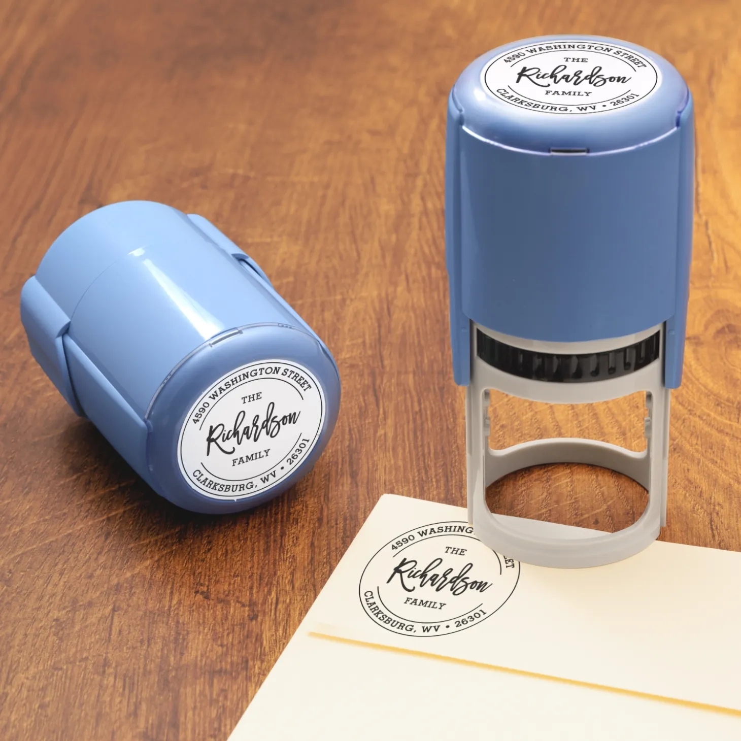 Signature Seal Self-Inking Stamp