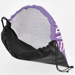 Signature Style Allover Print Drawstring Bags