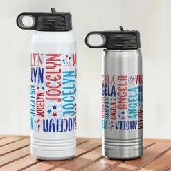Signature Style Americana Water Bottle