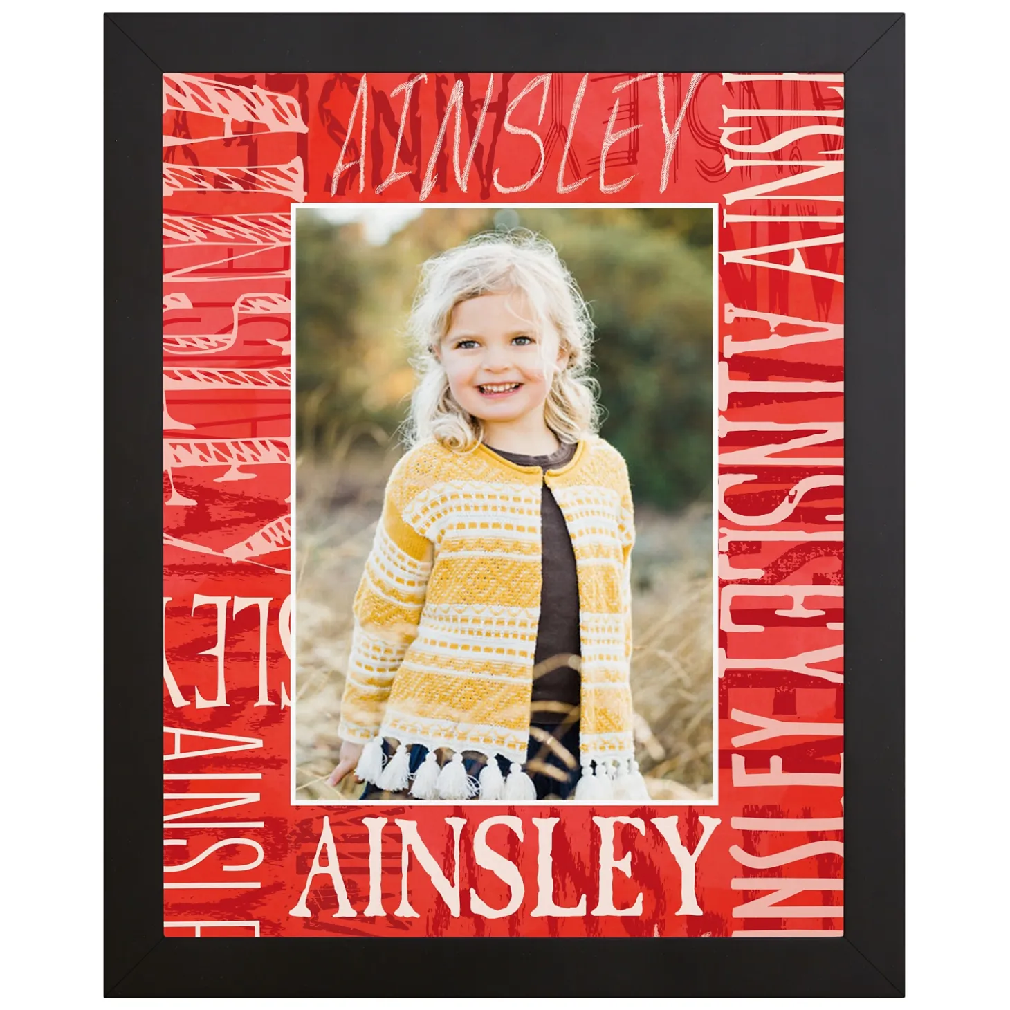 Signature Style Border Photo Canvas