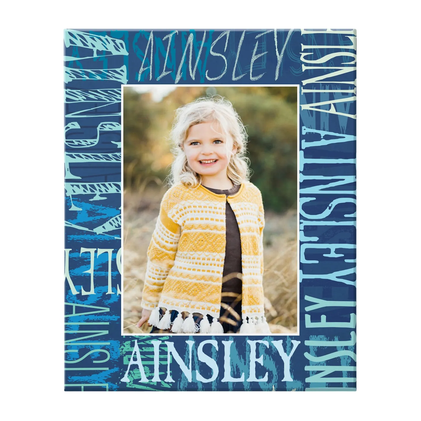 Signature Style Border Photo Canvas