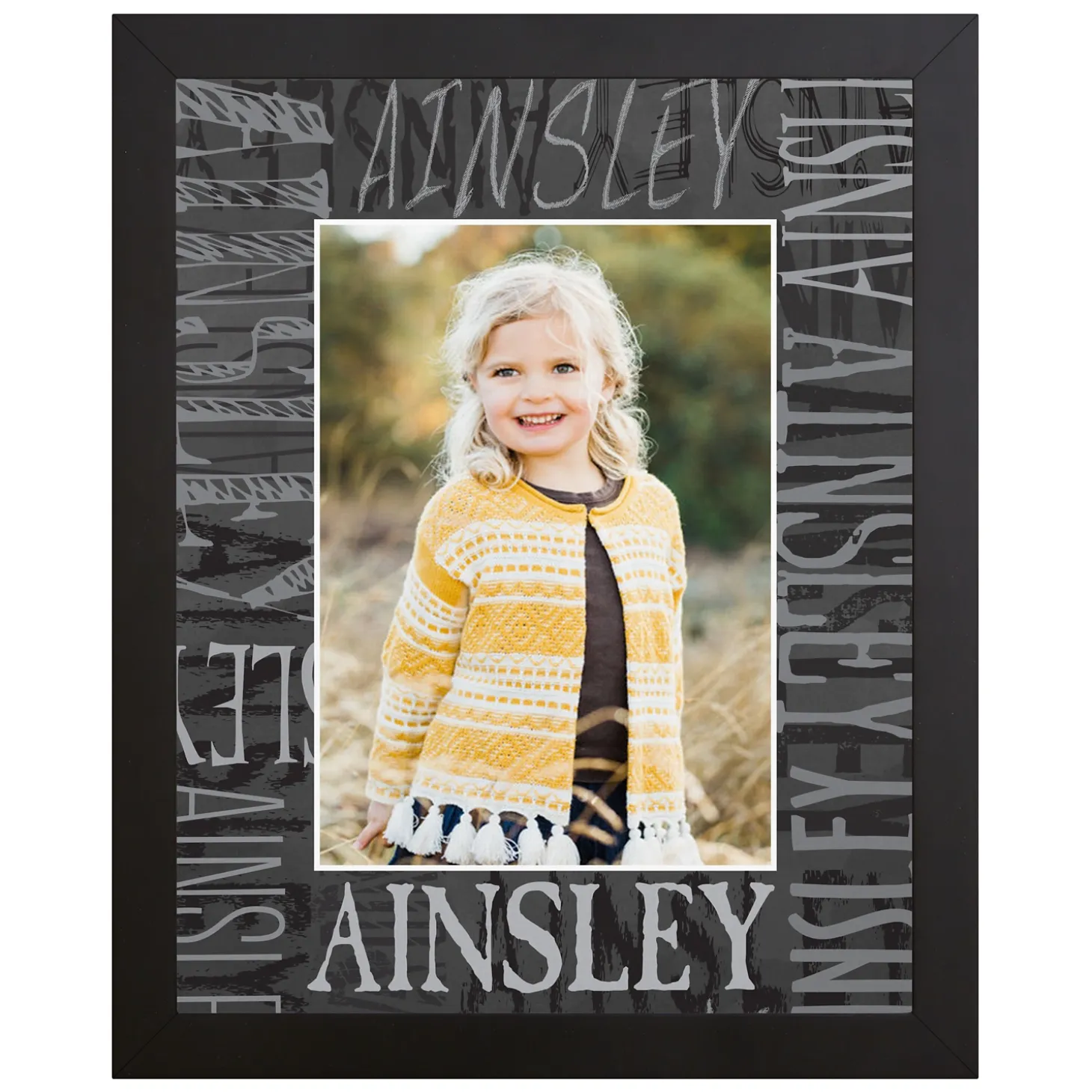 Signature Style Border Photo Canvas