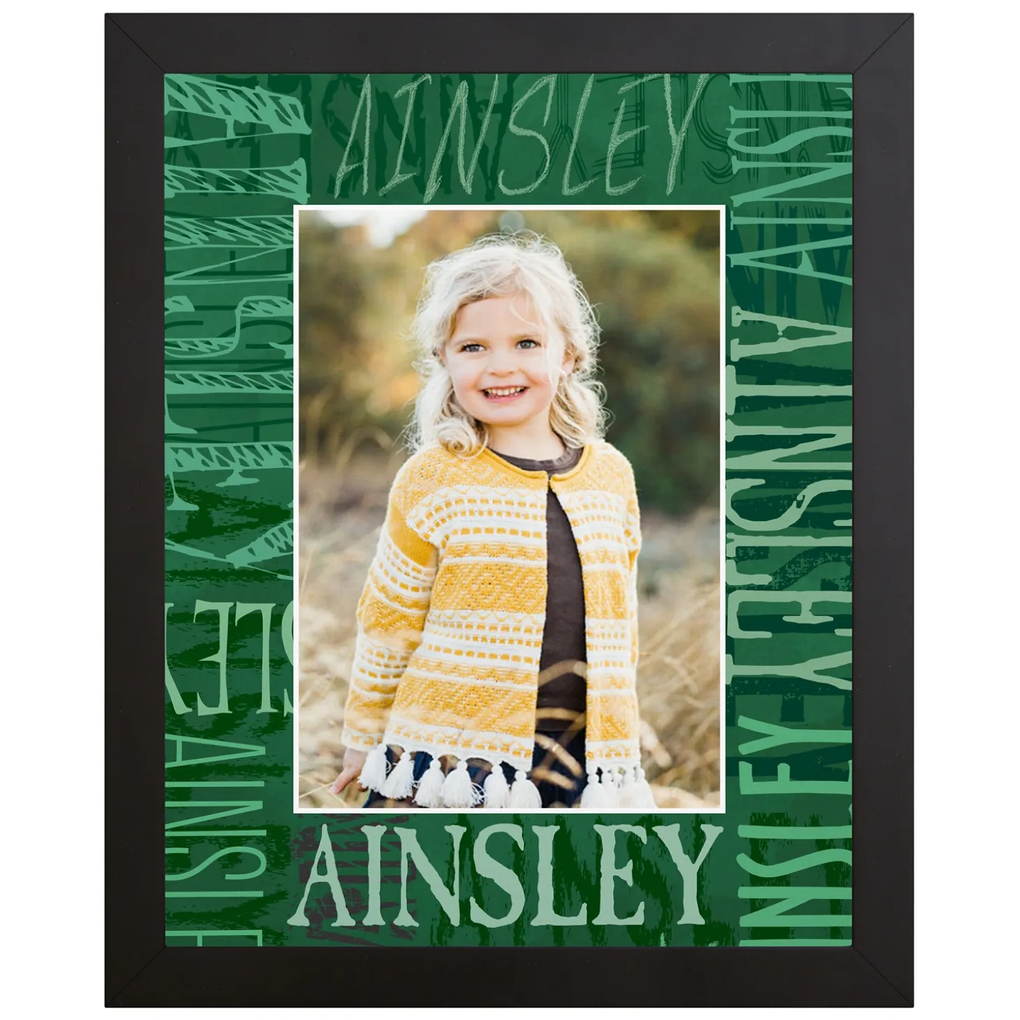 Signature Style Border Photo Canvas