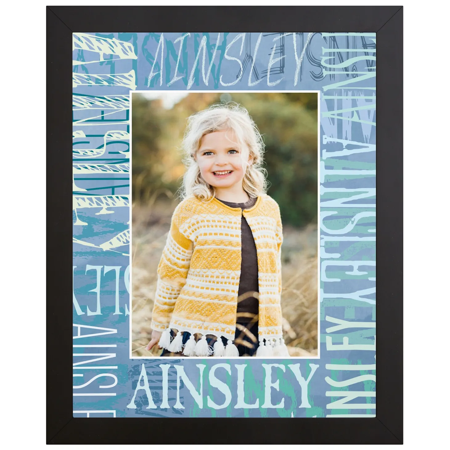 Signature Style Border Photo Canvas