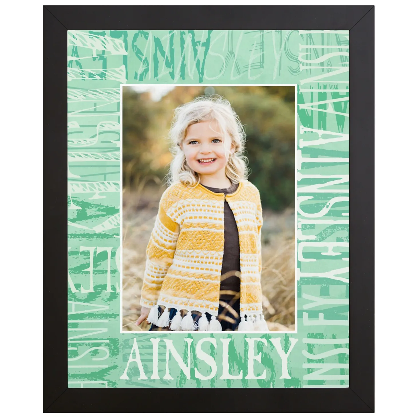 Signature Style Border Photo Canvas