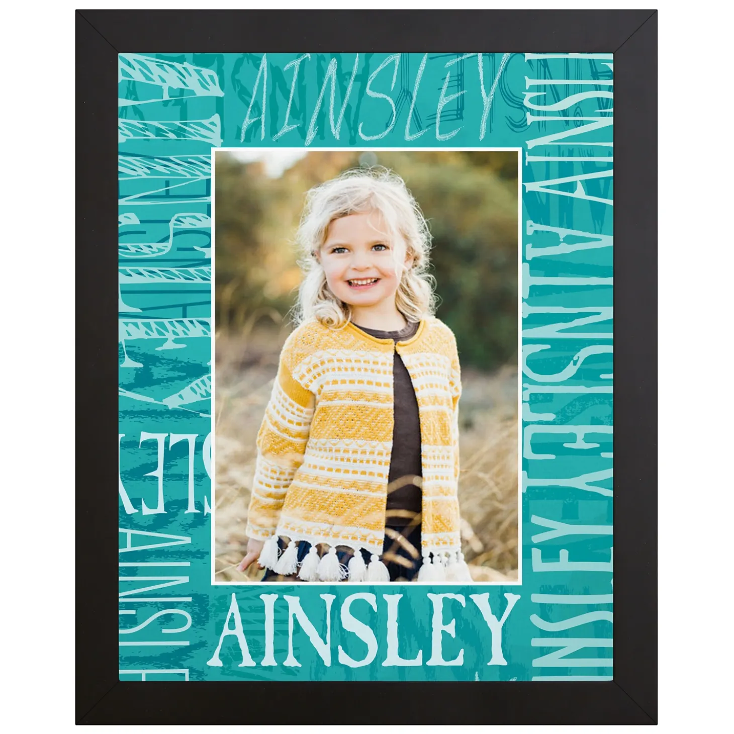 Signature Style Border Photo Canvas