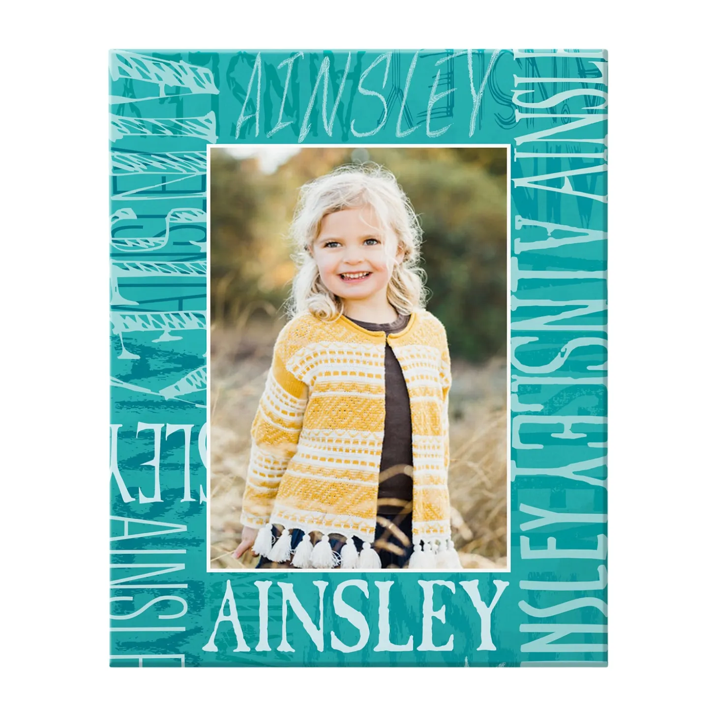 Signature Style Border Photo Canvas