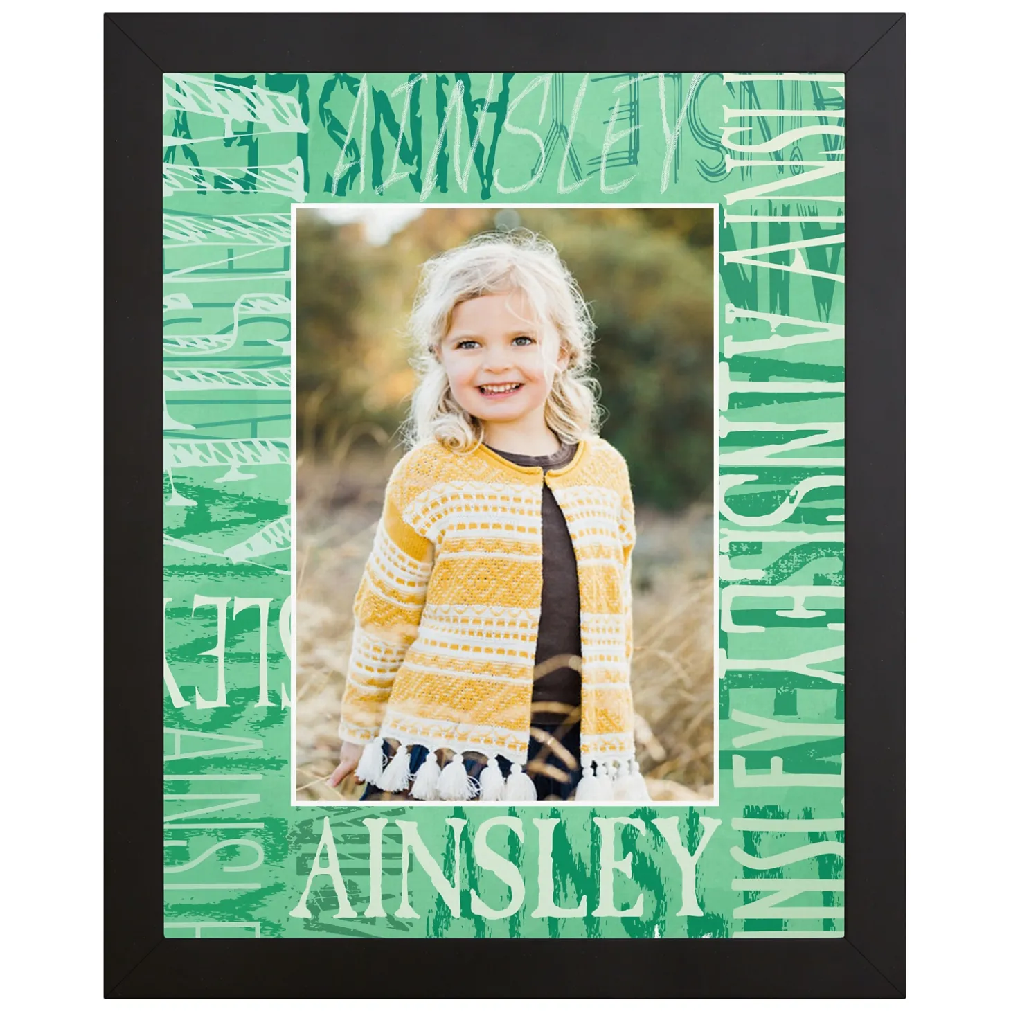 Signature Style Border Photo Canvas