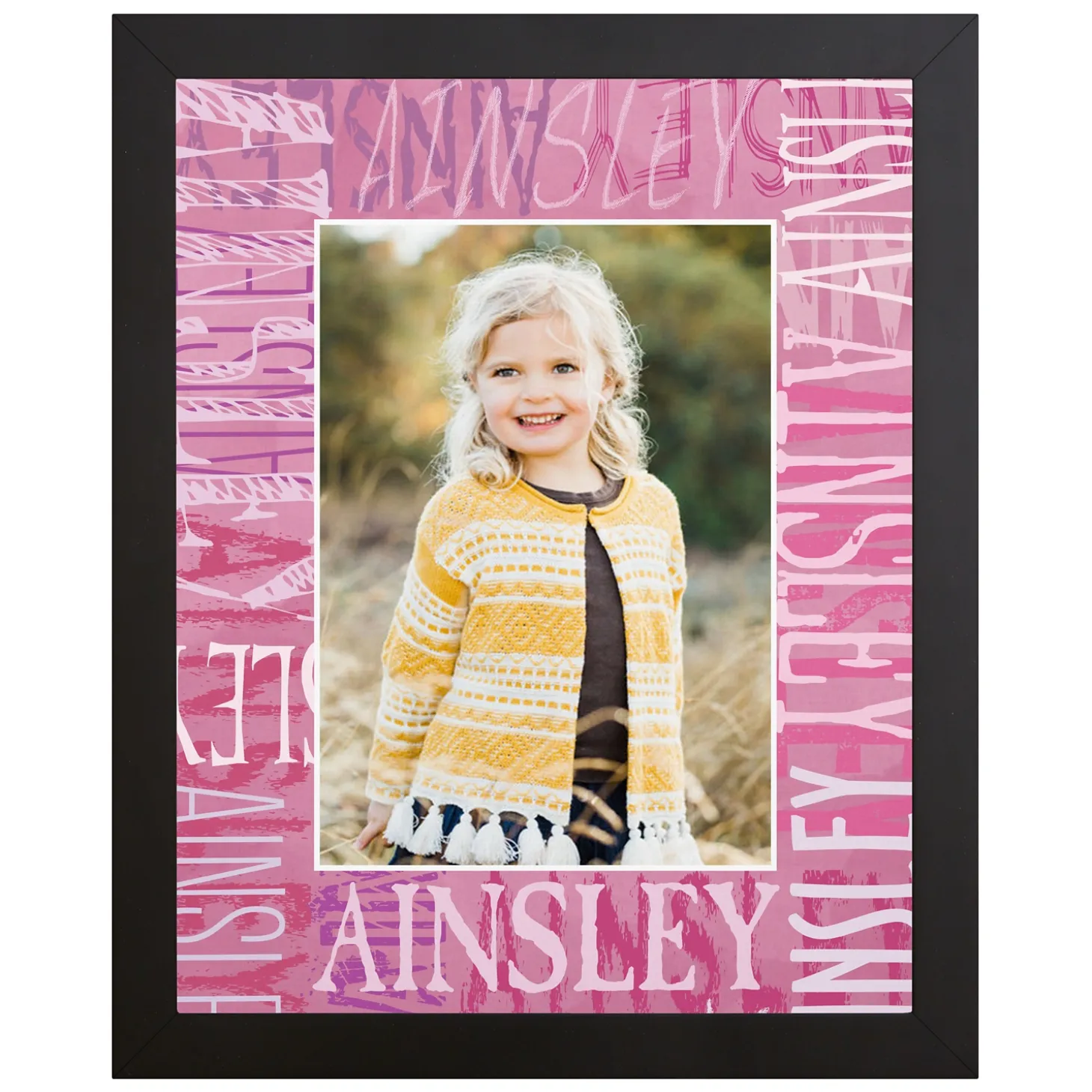Signature Style Border Photo Canvas