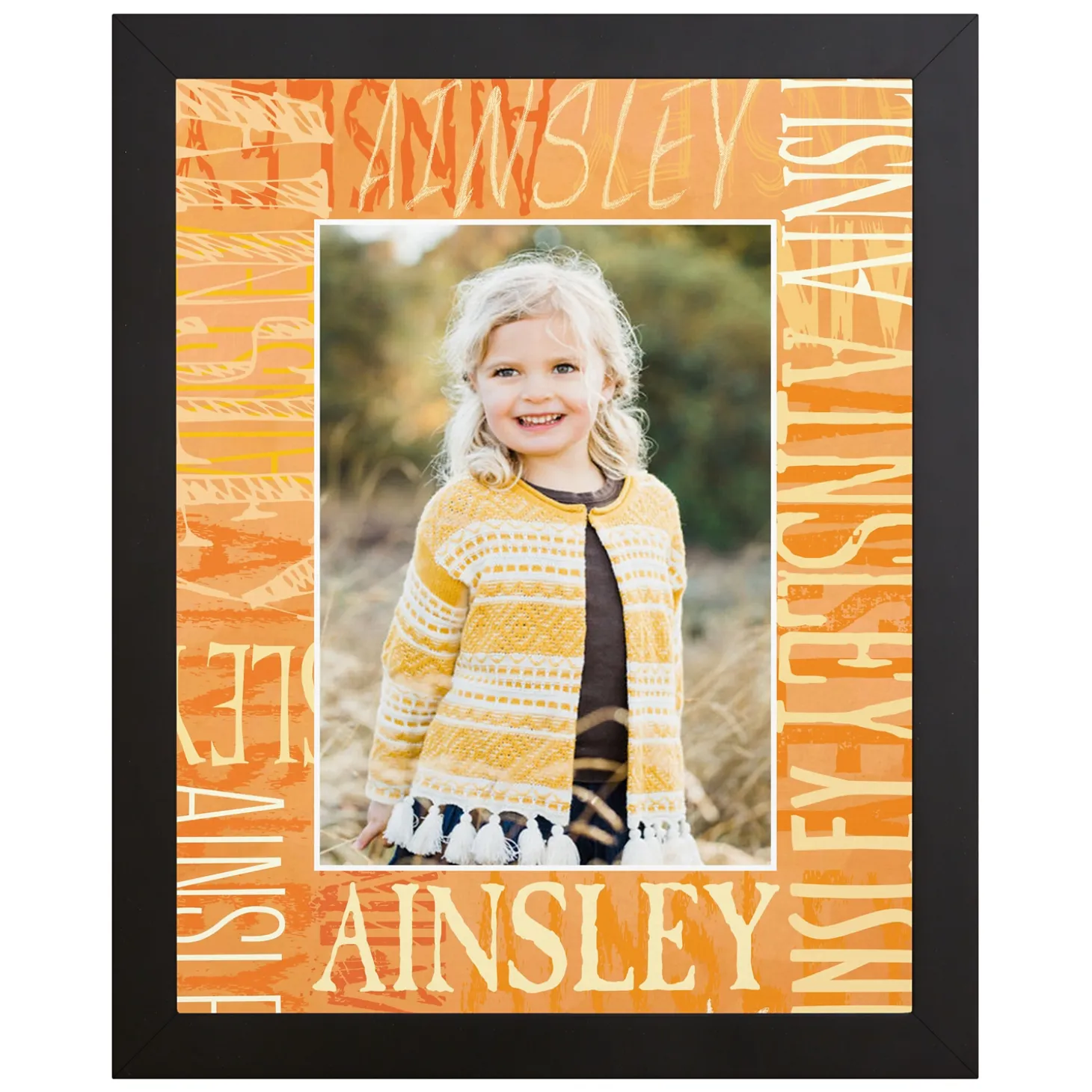 Signature Style Border Photo Canvas