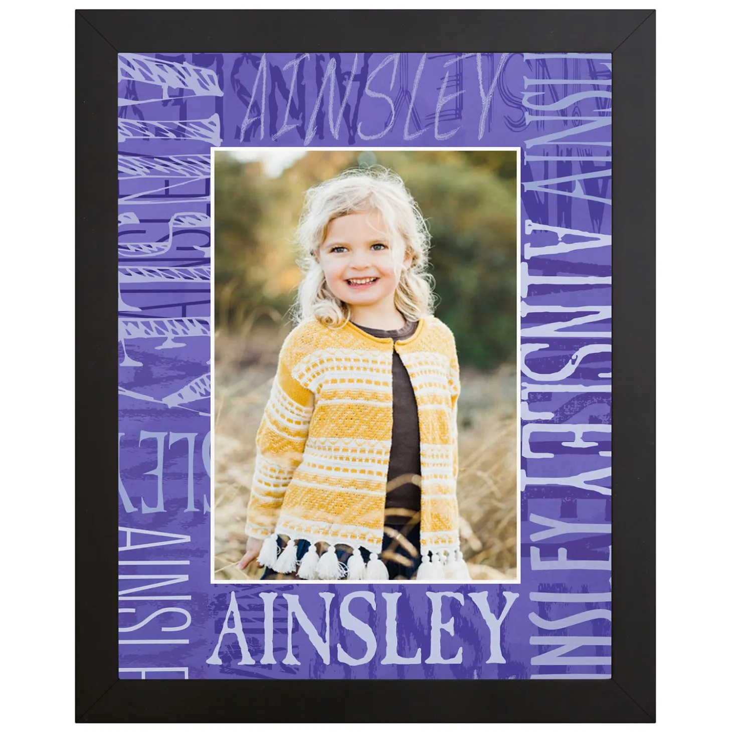 Signature Style Border Photo Canvas