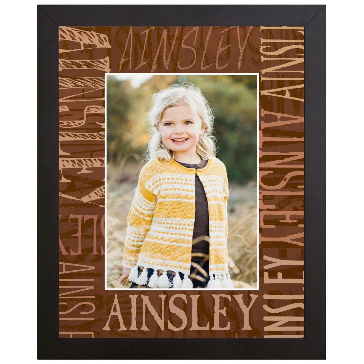 Signature Style Border Photo Canvas