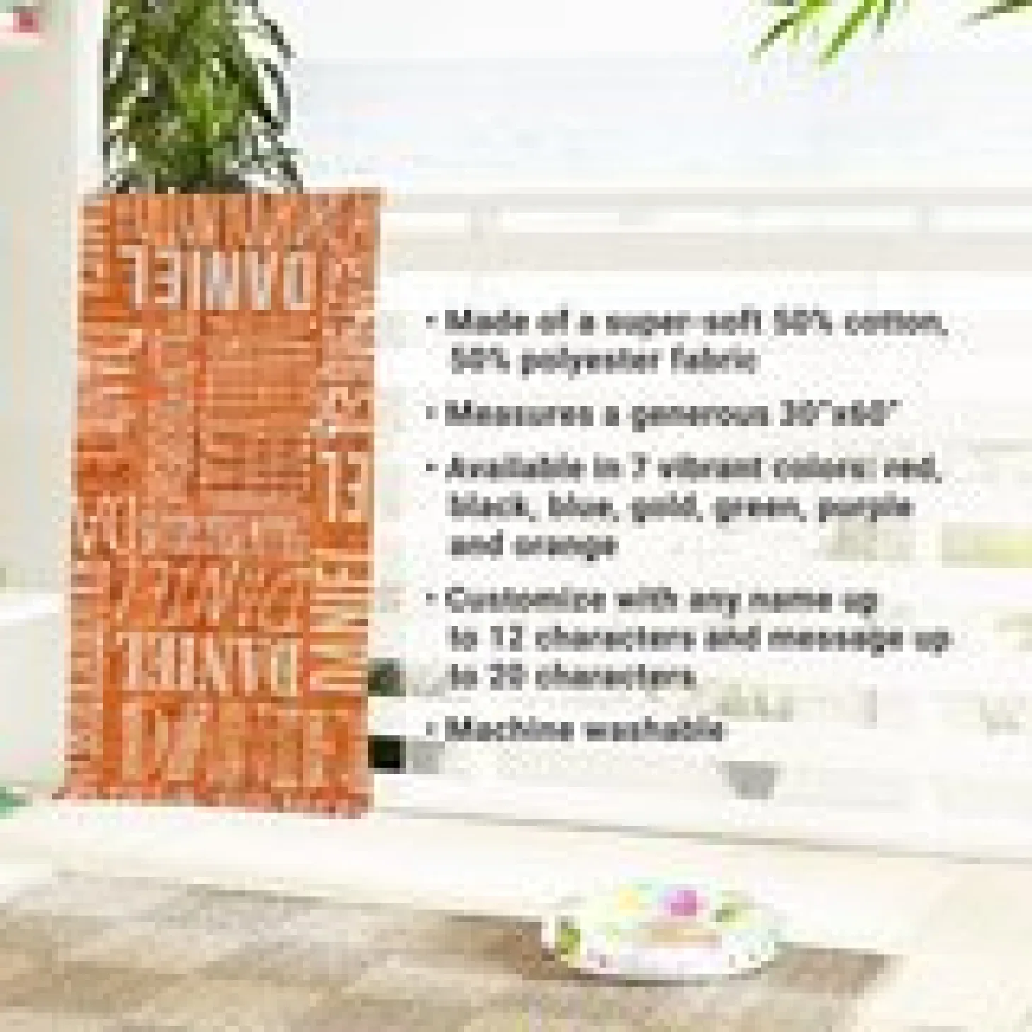 Signature Style Graduation Beach Towel