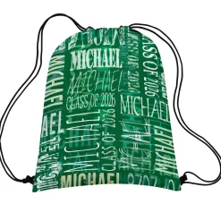 Signature Style Graduation Drawstring Bags