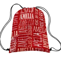 Signature Style Graduation Drawstring Bags