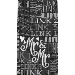Signature Style Wedding Couple Bath Towels