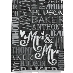 Signature Style Wedding Couple Bath Towels