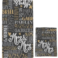Signature Style Wedding Couple Socks