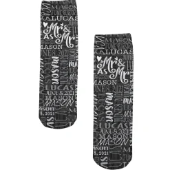 Signature Style Wedding Couple Socks