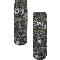 Signature Style Wedding Couple Socks