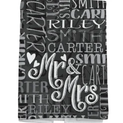 Signature Style Wedding Couple Bath Towels