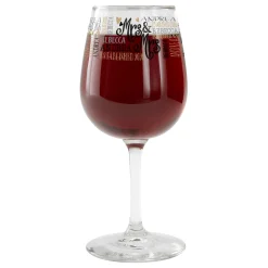 Signature Style Wedding Couple Wine Glasses
