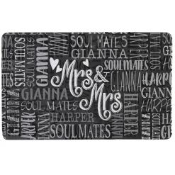 Signature Style Wedding Couple Doormats