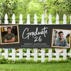 Sign of Success Graduation Photo Banner