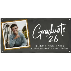 Sign of Success Graduation Photo Banner