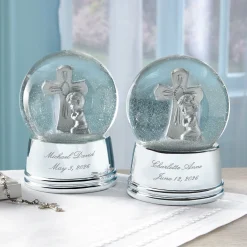 Silver Cross Keepsake Snowglobe