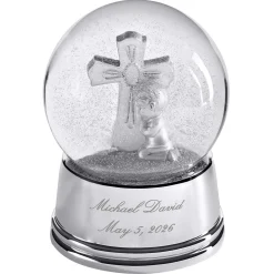 Silver Cross Keepsake Snowglobe