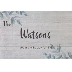 Simple & Elegant Family Name Doormat