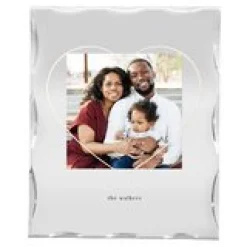 Simple Heart Photo Acrylic Block