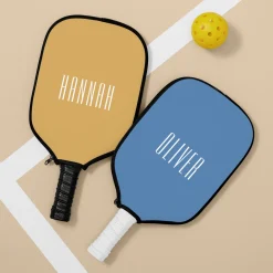 Simple Name Pickleball Paddle Cover