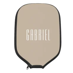 Simple Name Pickleball Paddle Cover