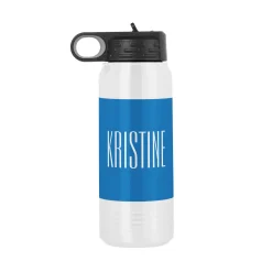 Simple Name Water Bottle