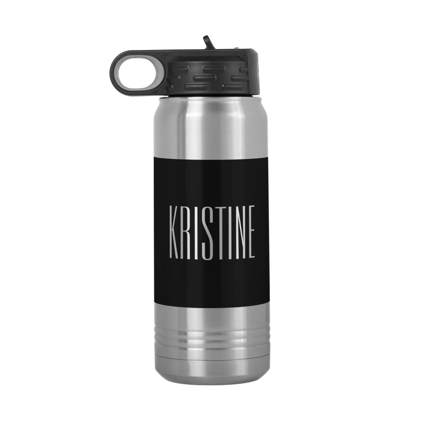 Simple Name Water Bottle