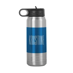 Simple Name Water Bottle