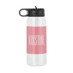 Simple Name Water Bottle