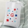 Simply Stars Initial Tote Bag
