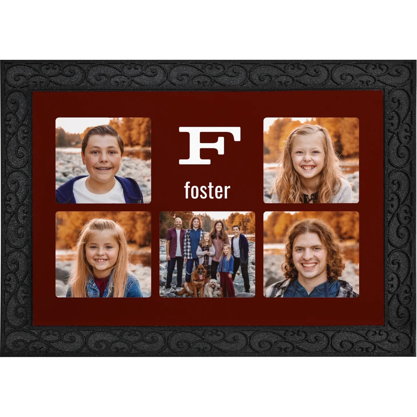 Simply The Best Photo Collage Doormat