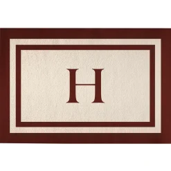 Single Initial Doormat