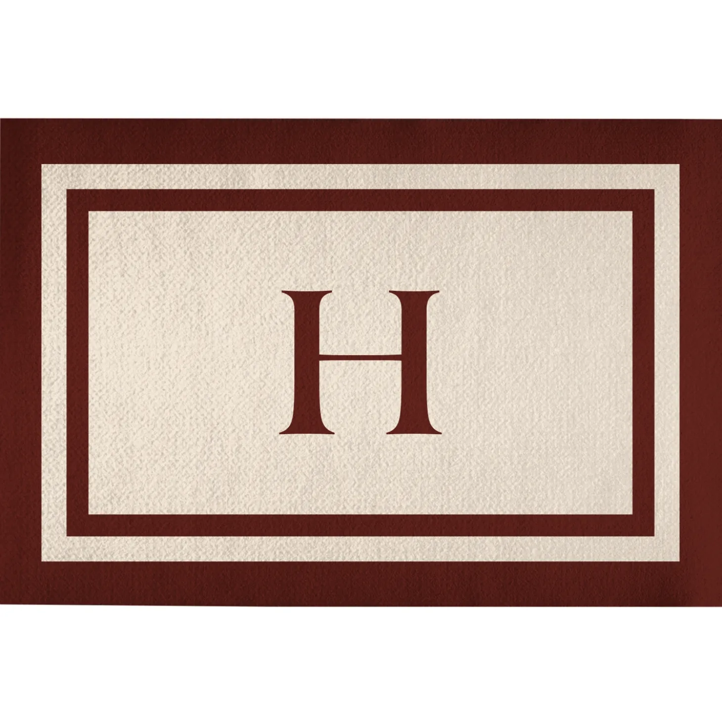 Single Initial Doormat