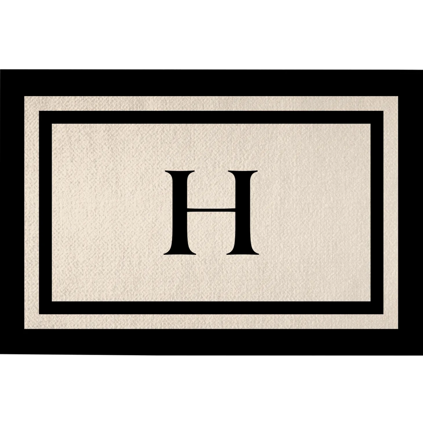 Single Initial Doormat