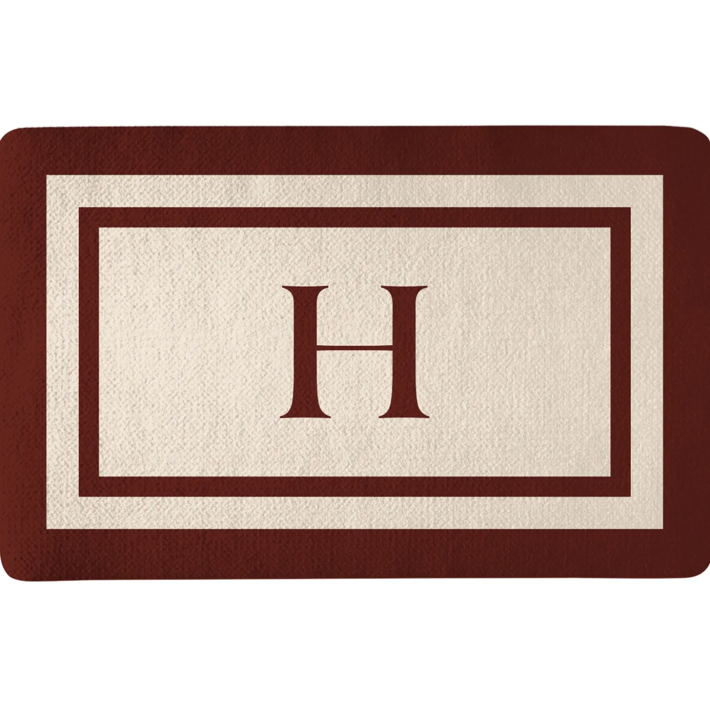 Single Initial Doormat